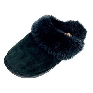 Lamo Double Face Black Slipper Sz. 36 (US 5-6)